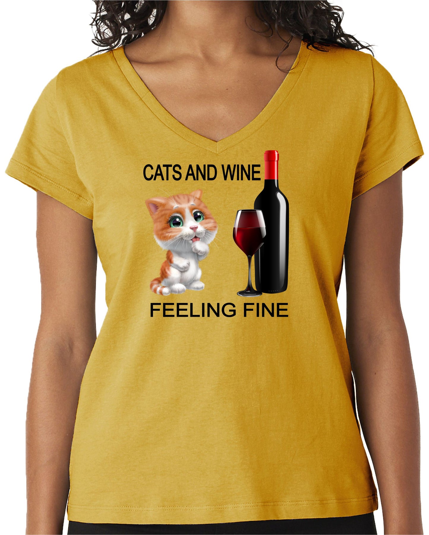 CATS AND WINE FEELING FINE