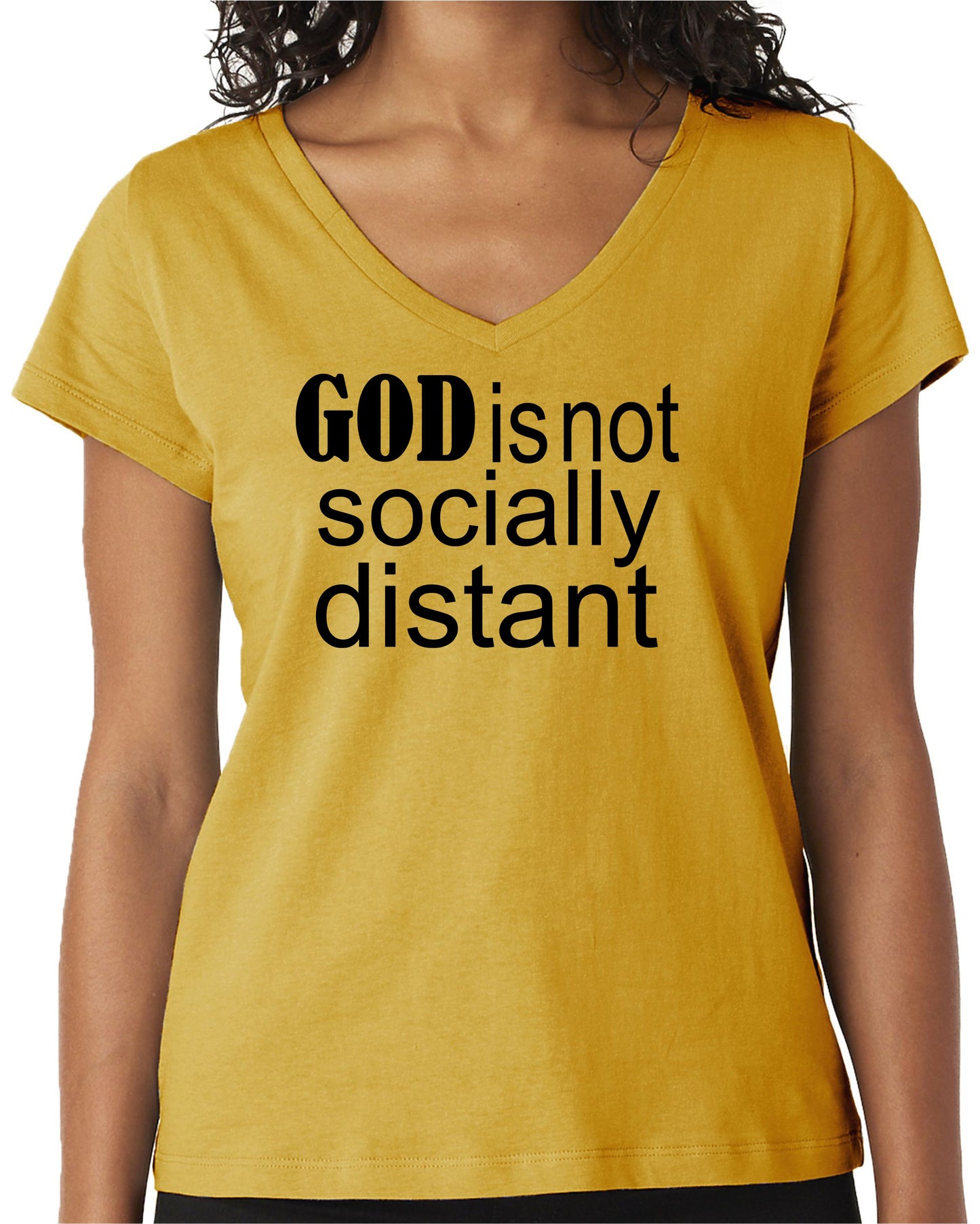 GOD ISN'T SOCIALLY DISTANT