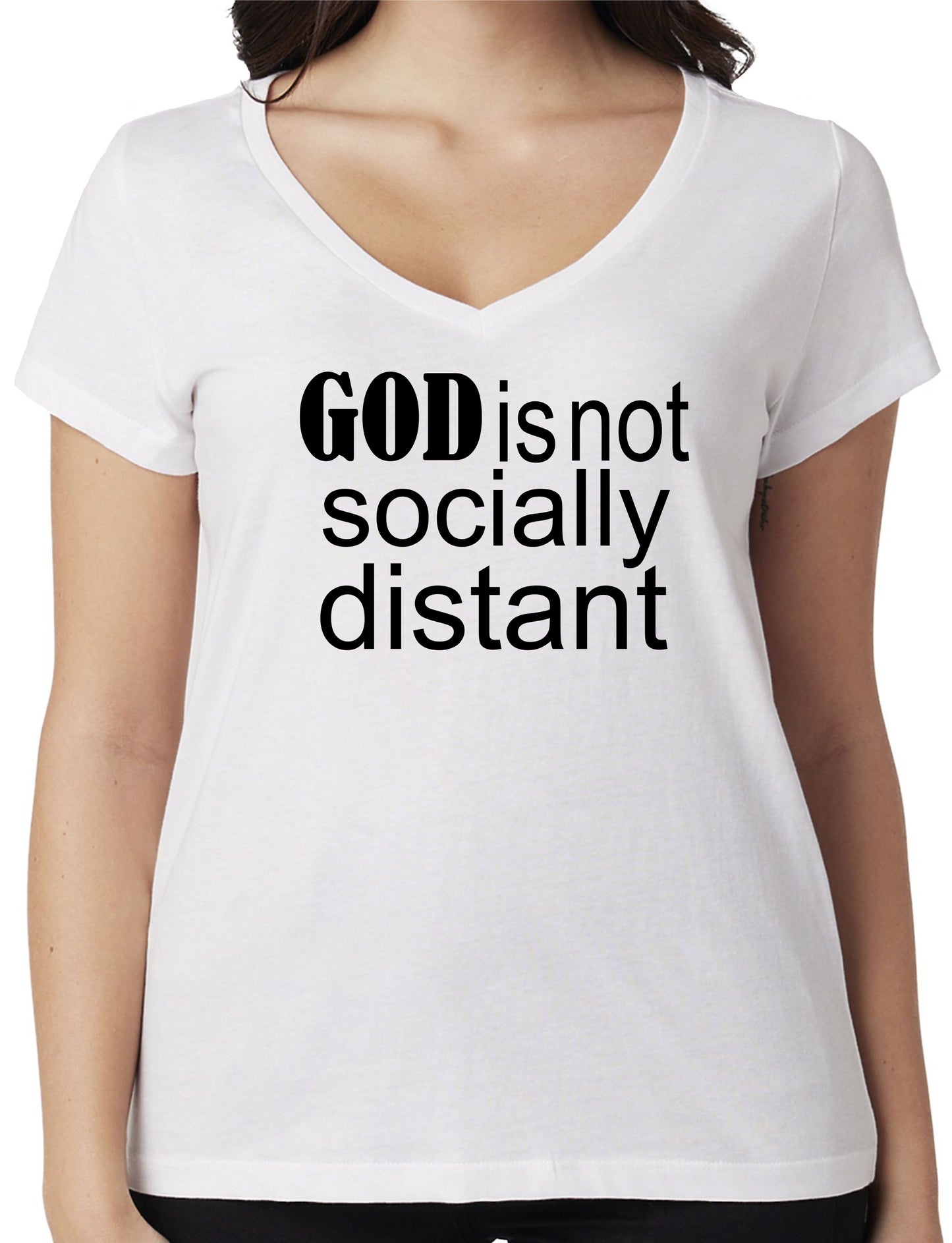 GOD ISN'T SOCIALLY DISTANT