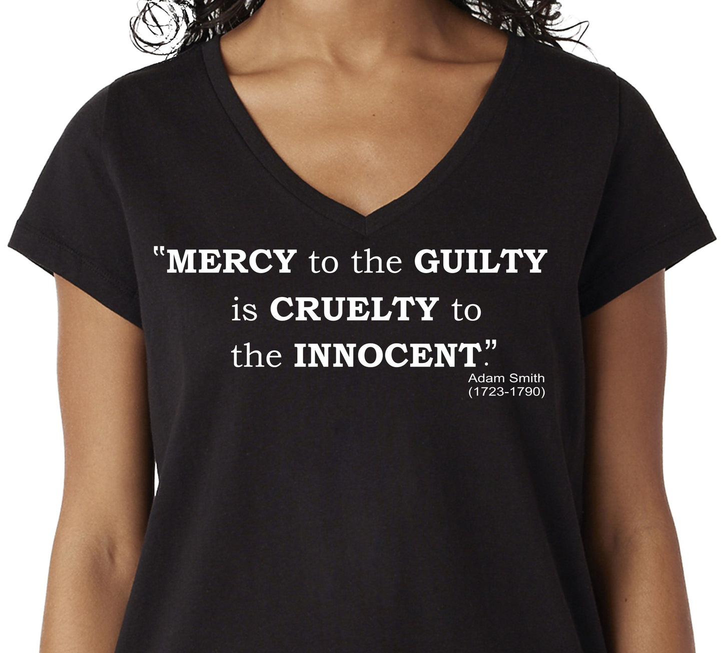 MERCY TO THE GUILTY IS CRUELTY TO THE INNOCENT