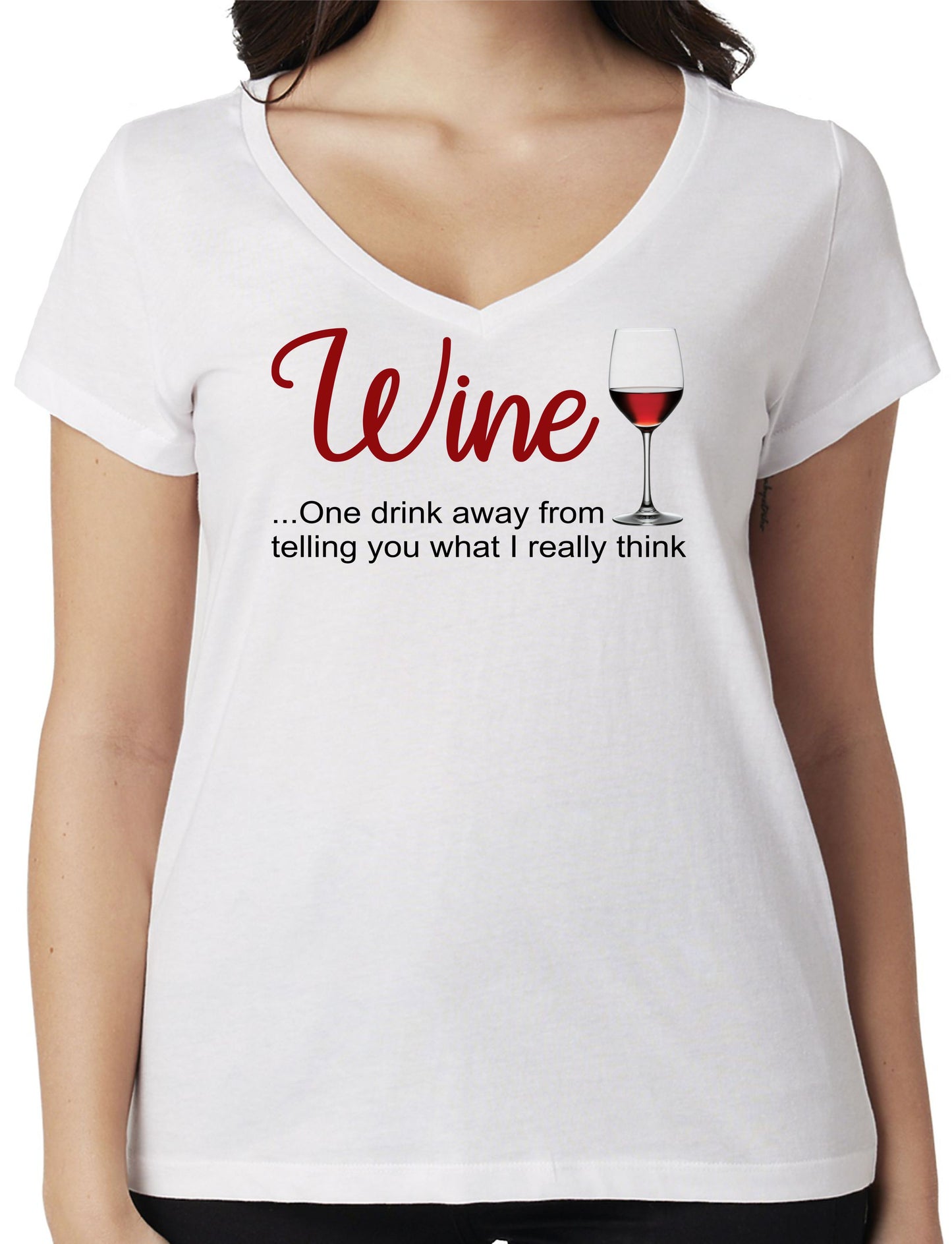 WINE...ONE DRINK AWAY FROM TELLING YOU WHAT I REALLY THINK