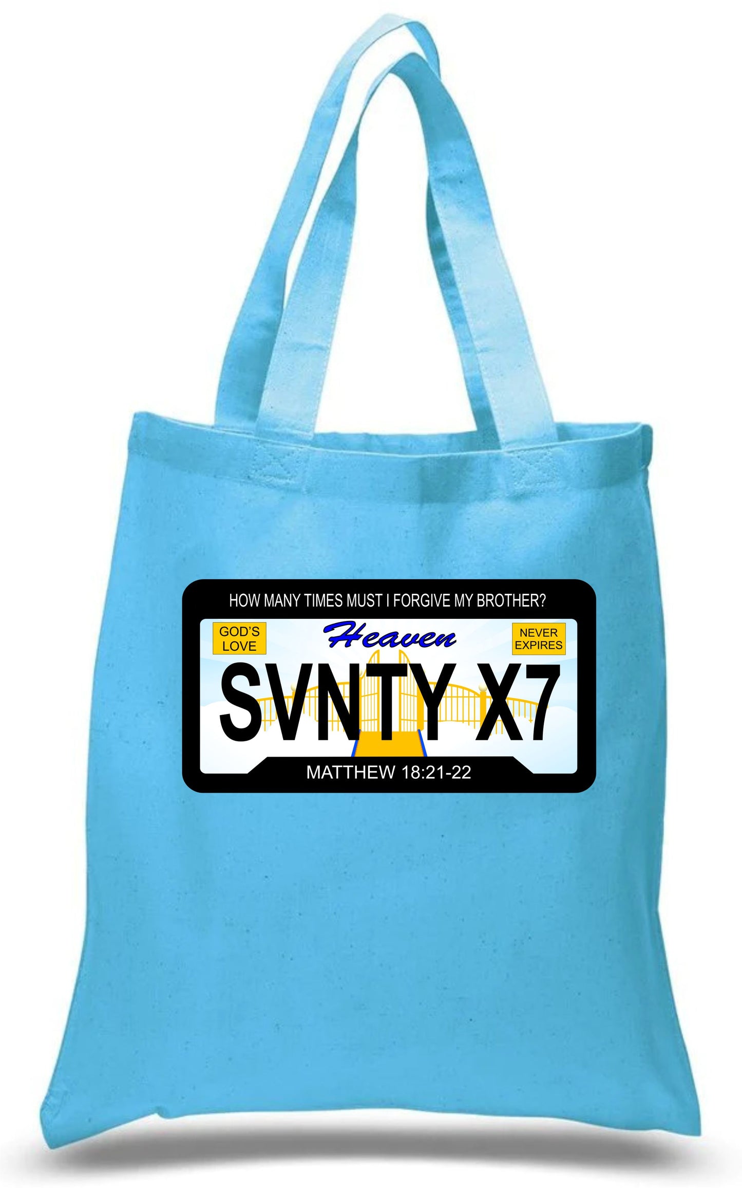 SVNTY X7  (SEVENTY TIMES SEVEN)- Tote Bag