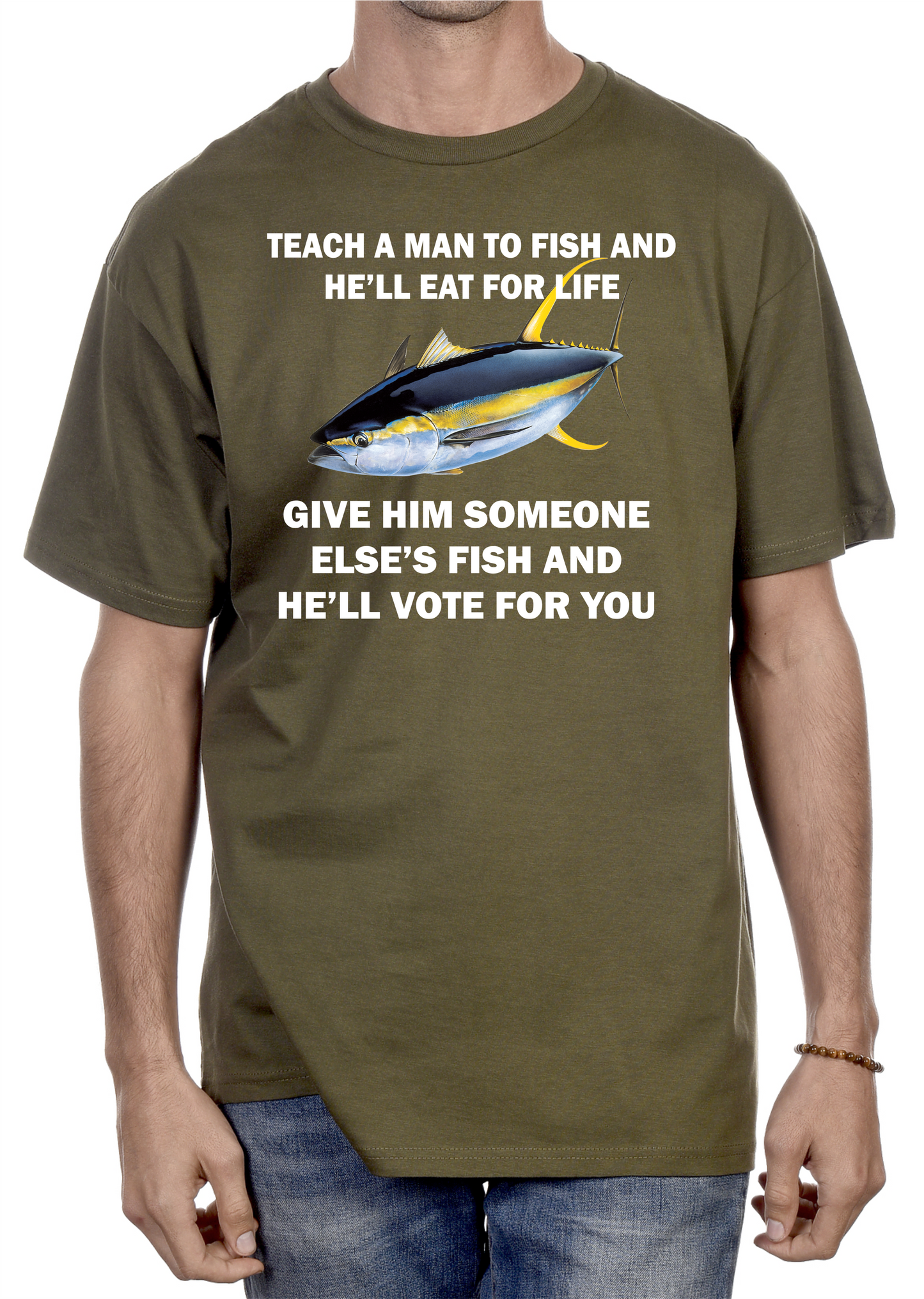 TEACH A MAN TO FISH