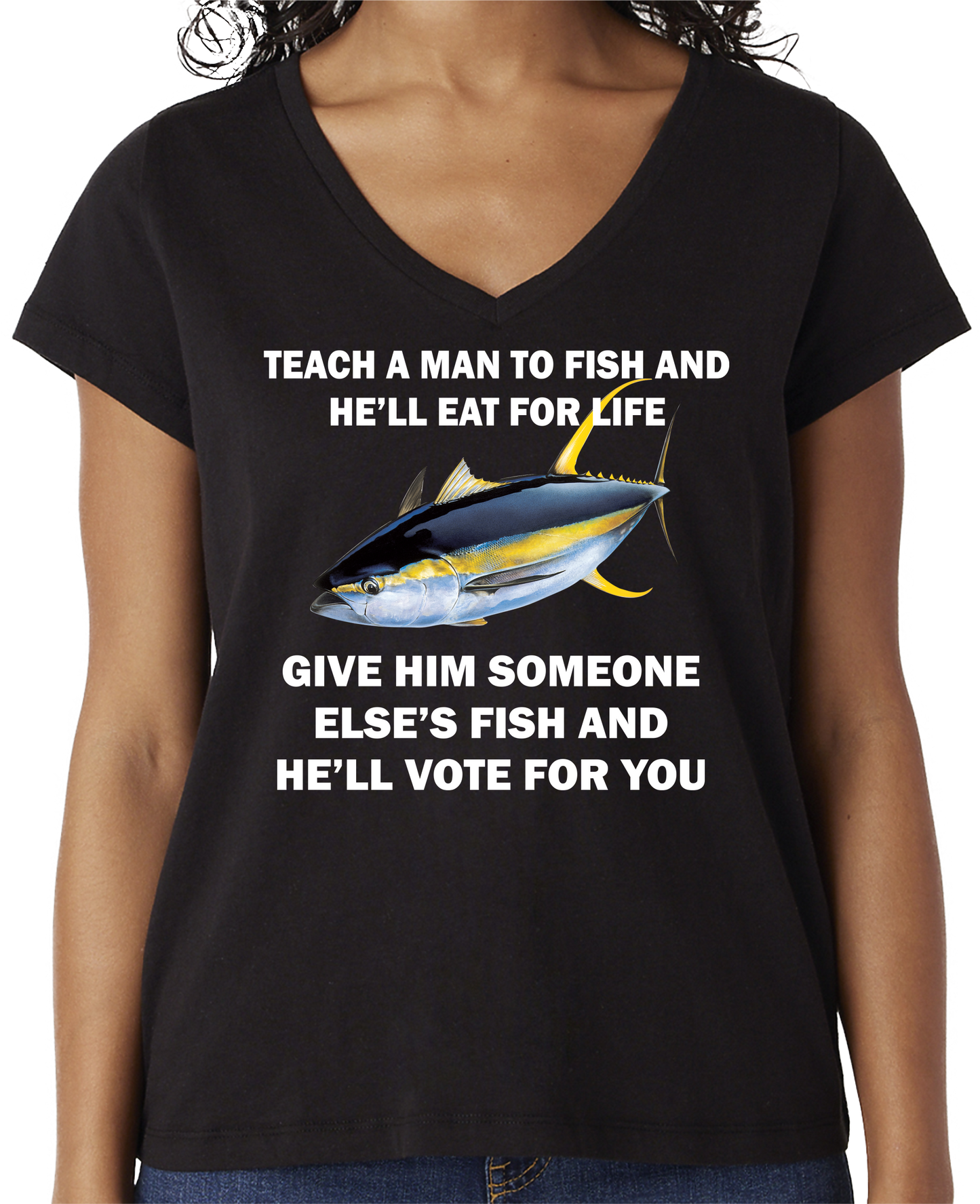 TEACH A MAN TO FISH