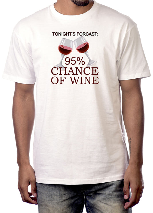 95% CHANCE OF WINE