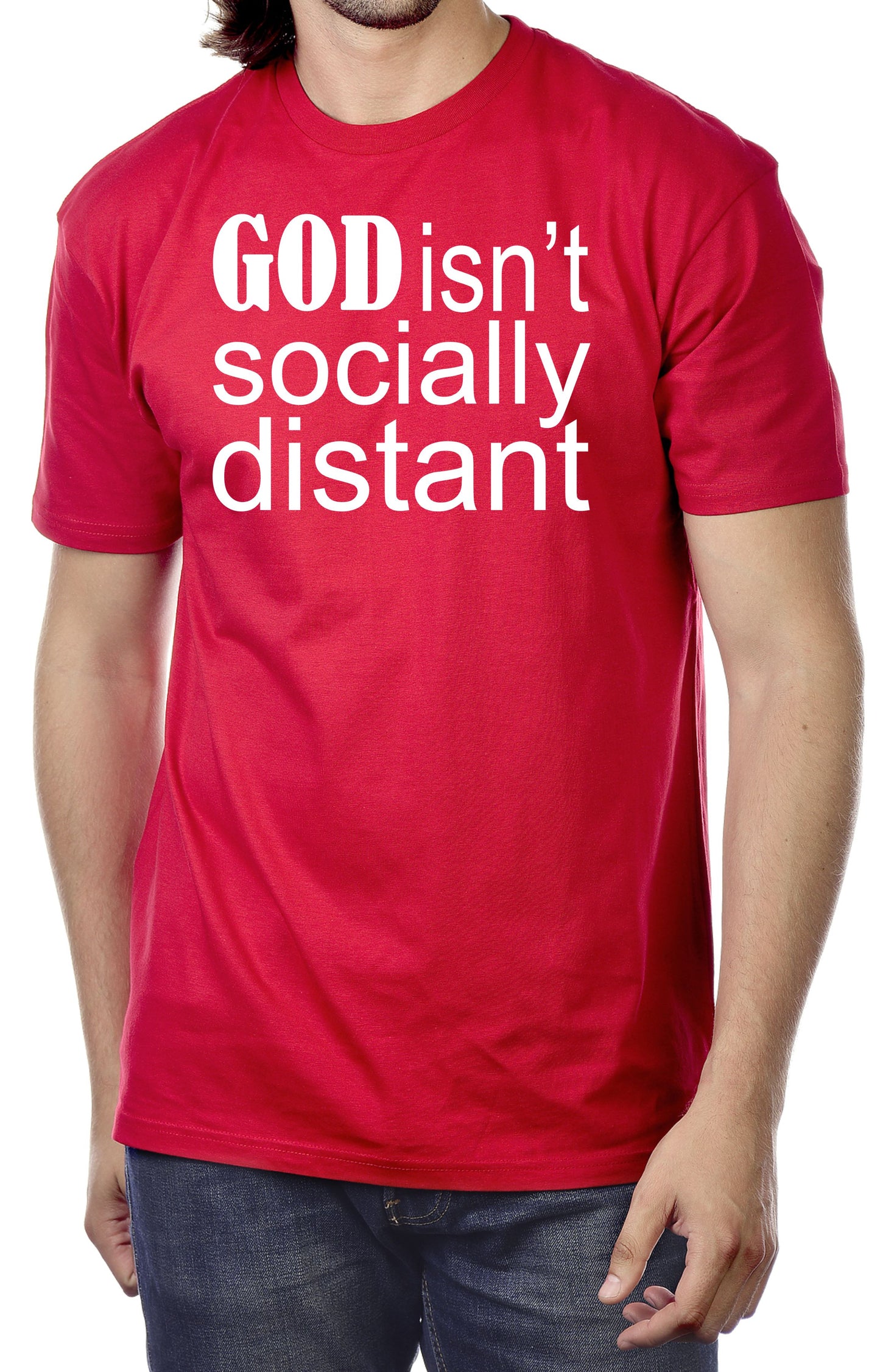 GOD ISN'T SOCIALLY DISTANT