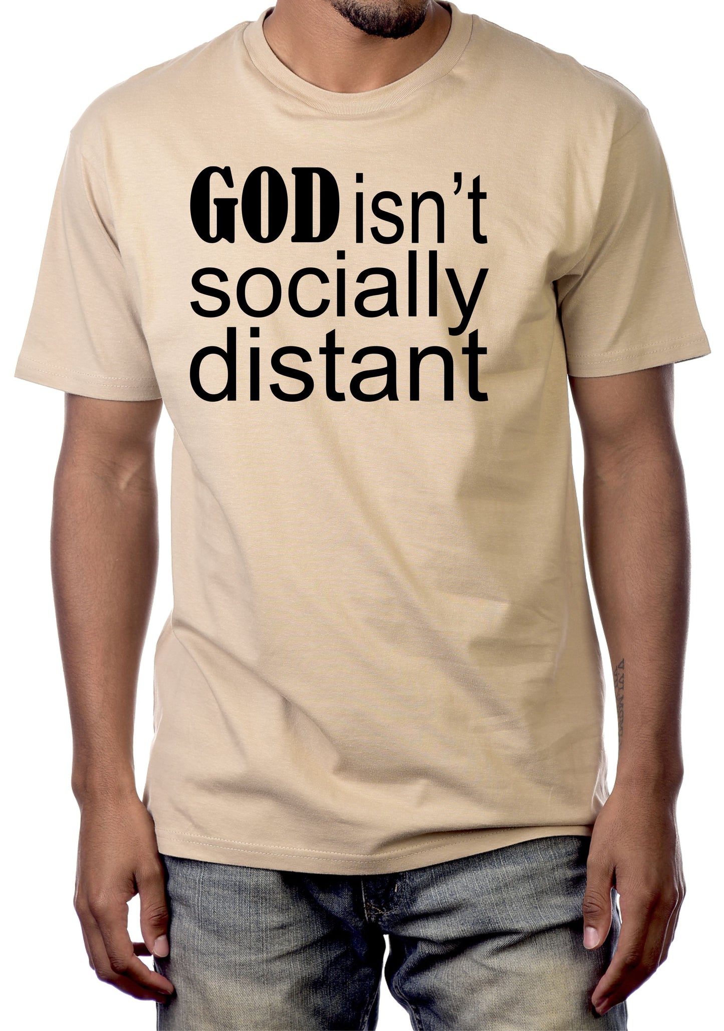 GOD ISN'T SOCIALLY DISTANT