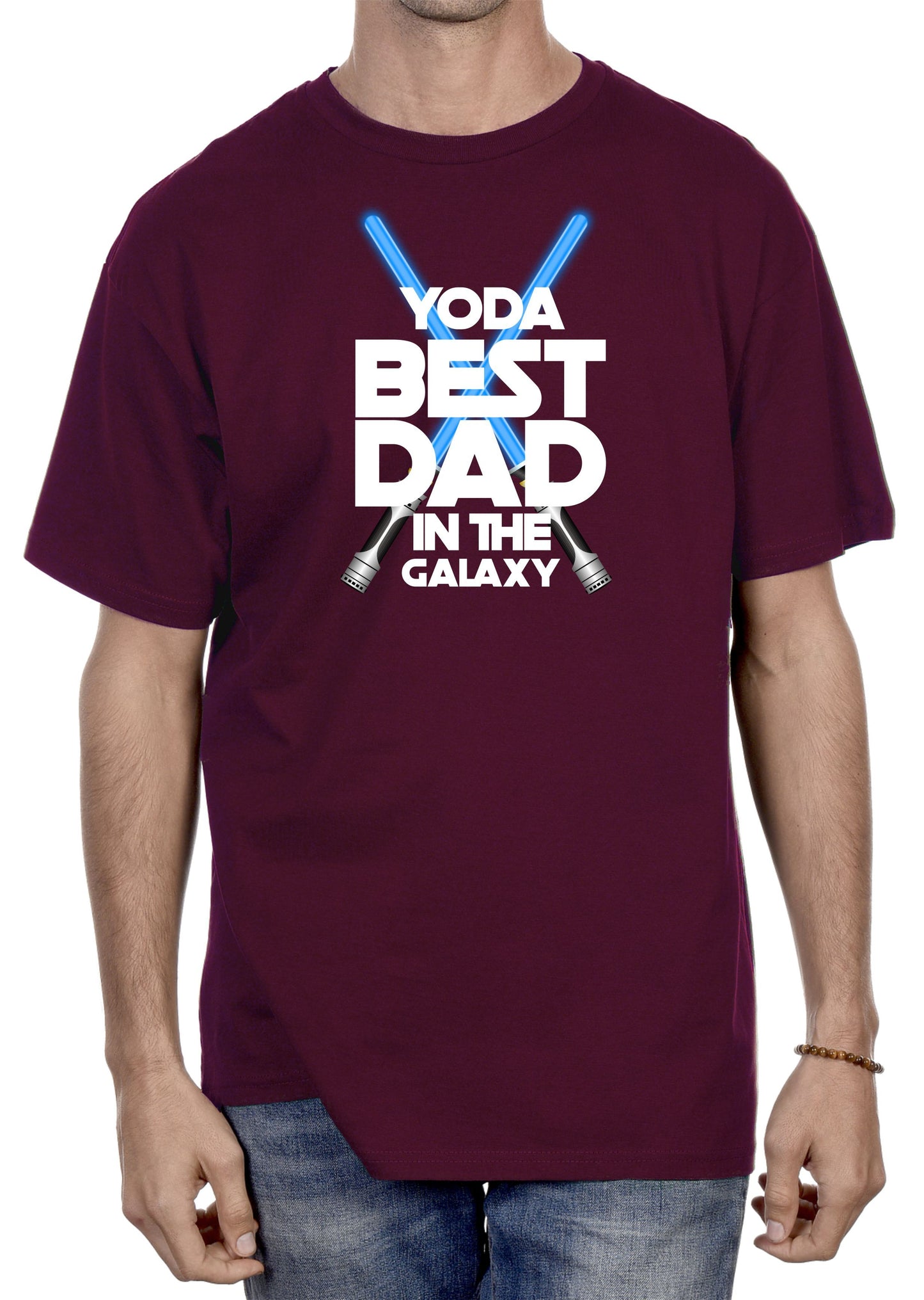 YODA BEST DAD IN THE GALAXY - Mens/Unisex T-Shirt