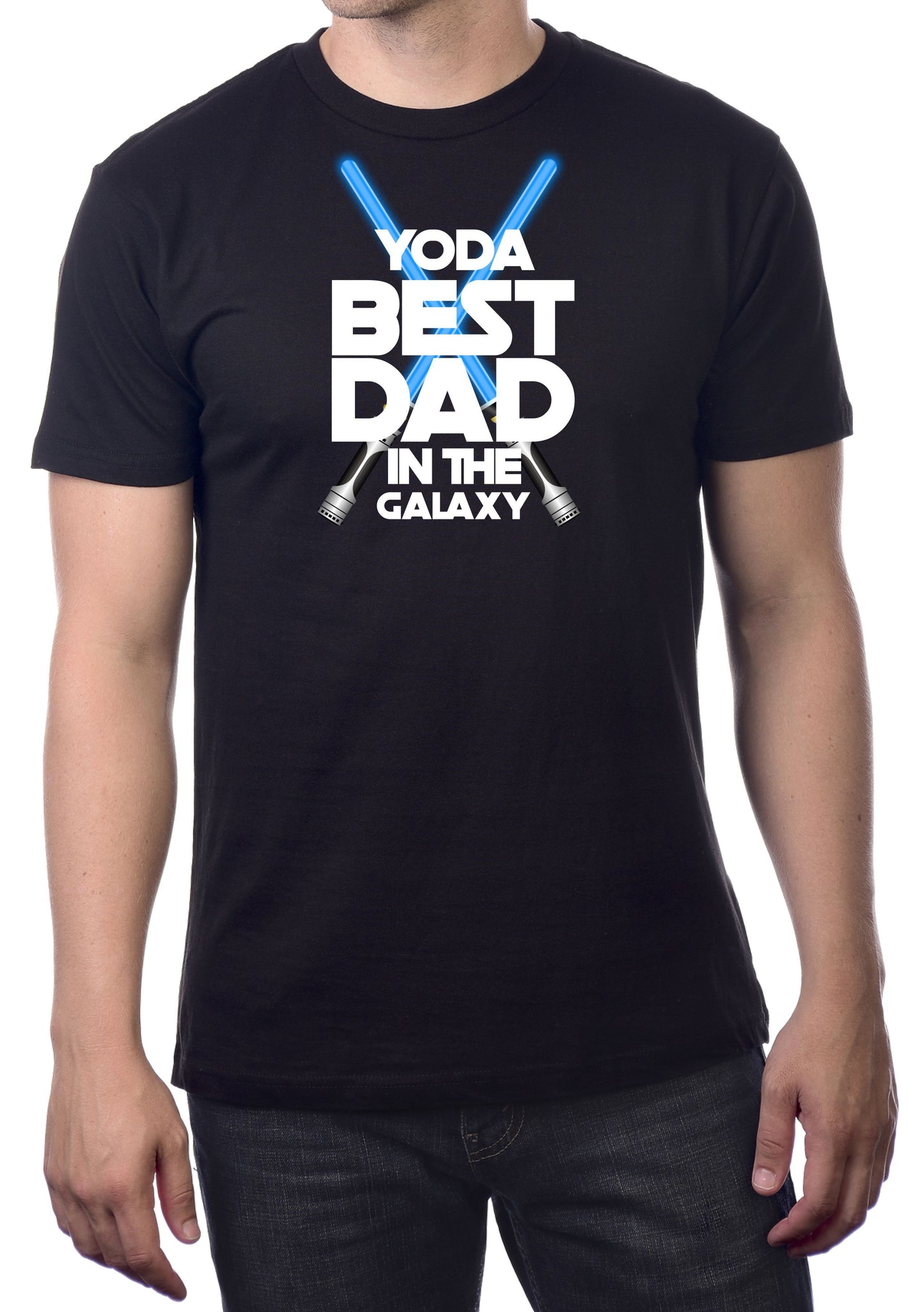 YODA BEST DAD IN THE GALAXY - Mens/Unisex T-Shirt