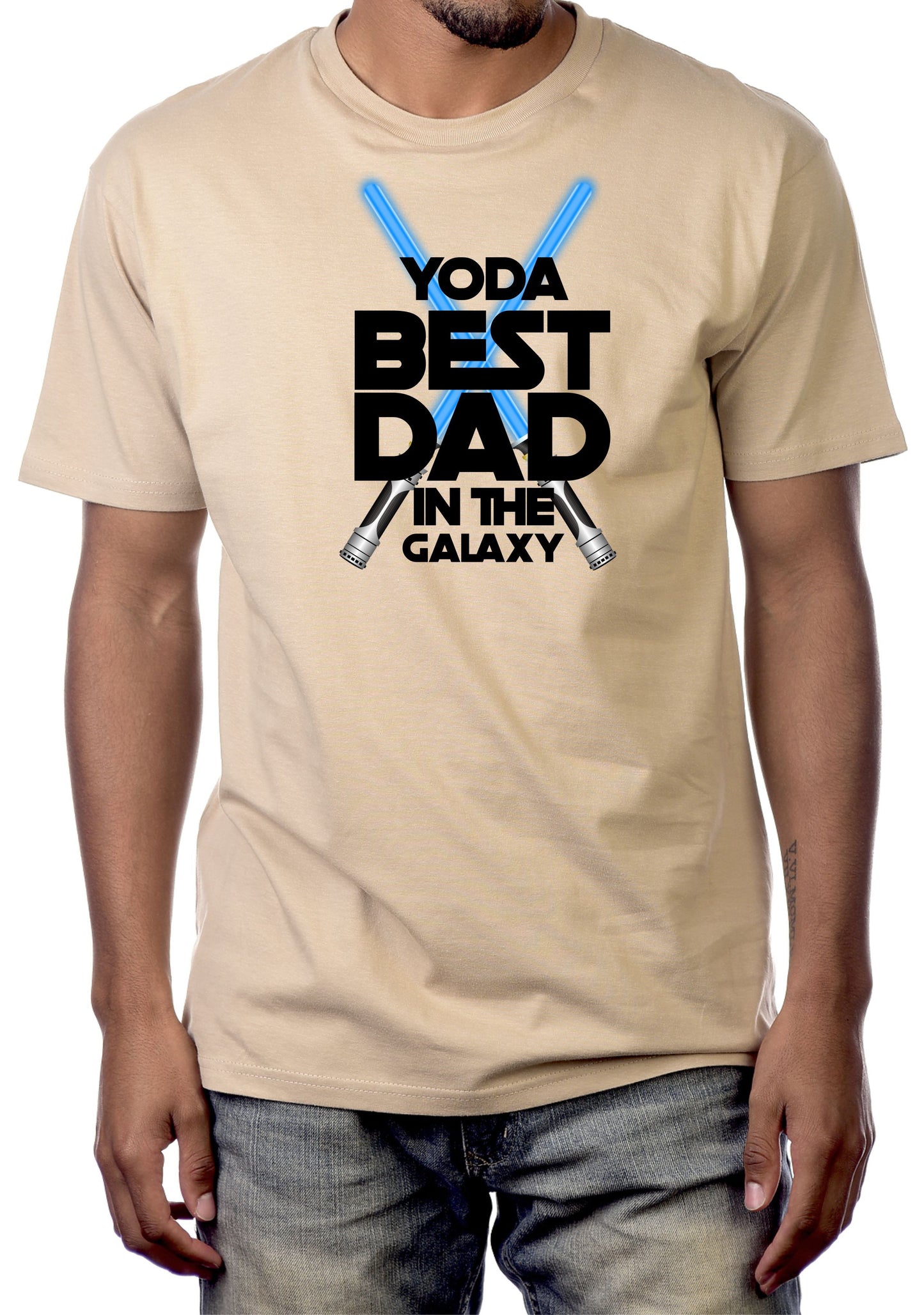 YODA BEST DAD IN THE GALAXY - Mens/Unisex T-Shirt